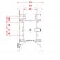 8005432 La Technique d’attelage Walterscheid® Support d’attelage KU349L - 8005432