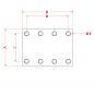 8005501 La Mounting plates Walterscheid® Mounting Plate ASP7120x2 - 8005501