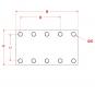 8005502 La Mounting plates Walterscheid® Mounting Plate ASP7120x3 - 8005502