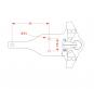 8005722 La Barre à boule KBa Walterscheid® Latte de traction à boule KBa8303ZWL - 8005722 Walterscheid® Insert of Drawbar KBa8303ZWL