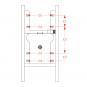 8002454 La Hitches Walterscheid® Quick adjustable support KU367L – 8002454