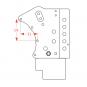 8002566 La Hitches Walterscheid® Quick adjustable support KU306K – 8002566