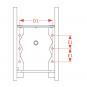 8002915 La Anhängetechnik Walterscheid® Kupplungsbock KU341L - 8002915