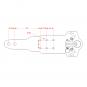 8005086 La Technique d’attelage Walterscheid® Latte de traction à boule KBa8369OB - 8005086