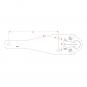 8005265 La Barre à boule KBa Walterscheid® Latte de traction à boule KBa8301XL - 8005265