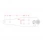 8005395 La Technique d’attelage Walterscheid® Latte de traction à Piton PBa5369L1 - 8005395