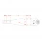 8005406 La Technique d’attelage Walterscheid® Latte de traction à Piton PBa5301X - 8005406