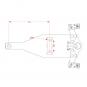 8005439 La Technique d’attelage Walterscheid® Latte de traction à boule KBa8301XBZWL50 - 8005439