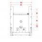 8005463 La Walterscheid® Kupplungsbock KU345WKK1 - 8005463